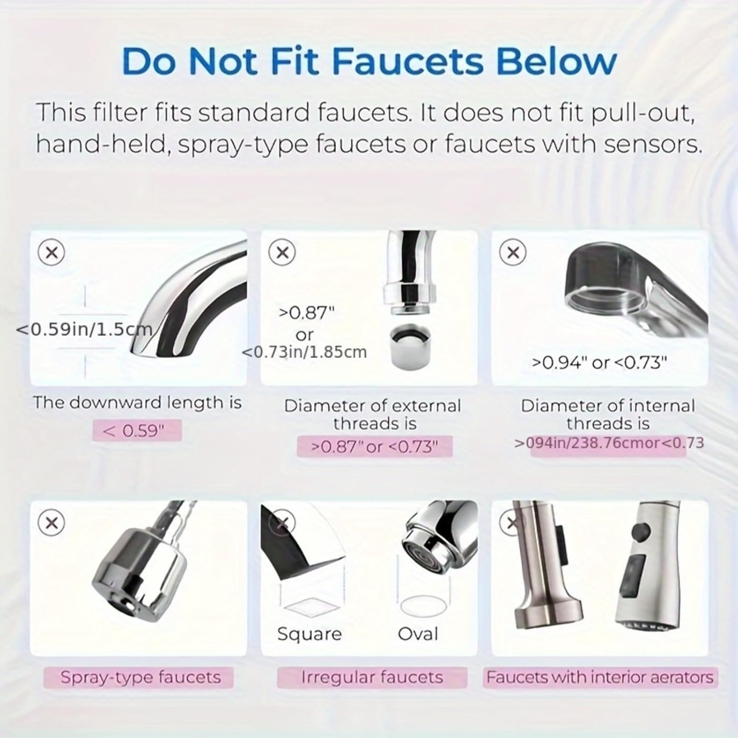 A Transparent Filter Bottle Water Purifier with 4 Filter Cartridges, and a Faucet Water Purifier with a Swivel Shower Head, Effectively Removes Sand and Other Particulate Contaminants