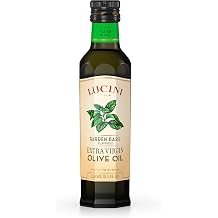 Lucini Garden Basil Infused Oil, 250 mL Pack of 1