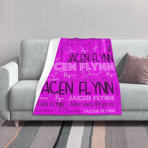 Miniatura 96 de Dr.TOUGH Mantas personalizadas para niños y adultos, manta personalizada con nombre para niños, manta con monograma con nombres personalizados