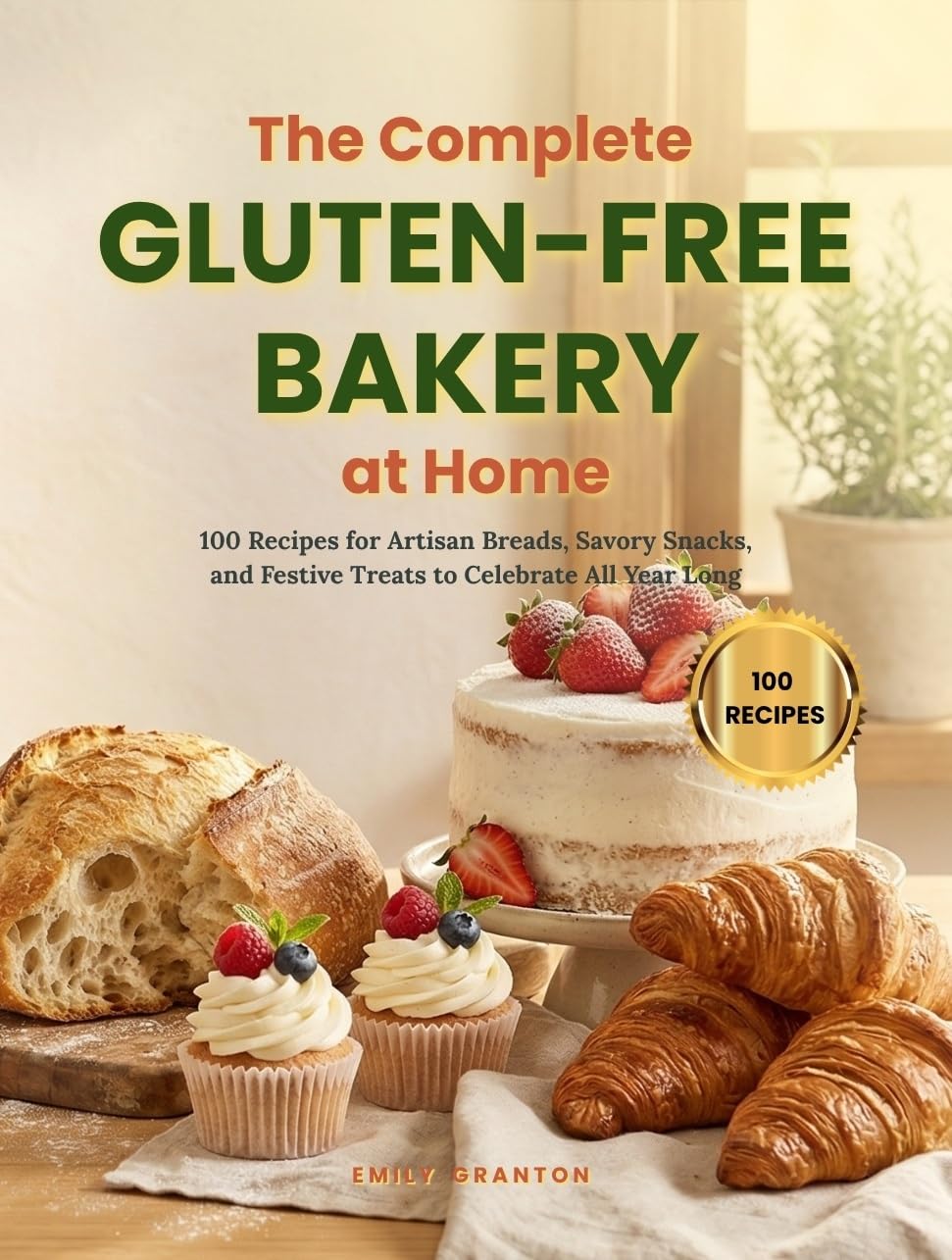 The Complete Gluten-Free Bakery at Home: 100 Recipes for Artisan Breads, Savory Snacks, and Festive Treats to Celebrate All Year Long (The Everyday Kitchen Collection)      Kindle Edition
