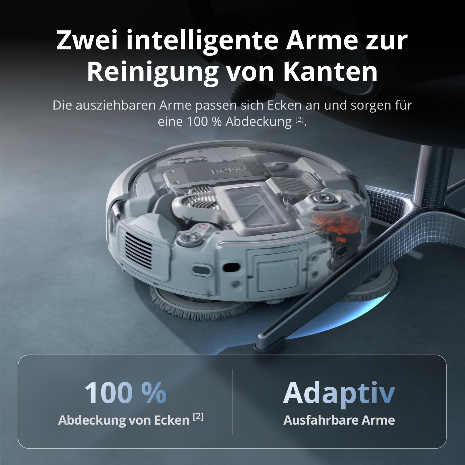 Dji ROMO P Saugroboter mit Wischfunktion – Bild 6