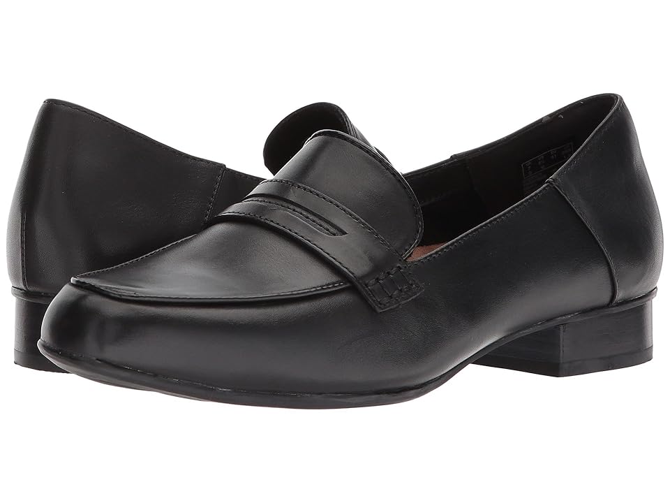 

Clarks Keesha Cora (Black Leather) Women's 1-2 inch heel Shoes