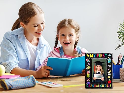 Vista 58 de PETCEE Regalos de graduación de jardín de infantes – Marco de fotos de graduación de jardín de infantes 2025 de 4 x 6 pulgadas, marco de fotos