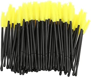 100pcs Disposable Eyelash Brush Silicone Masc...