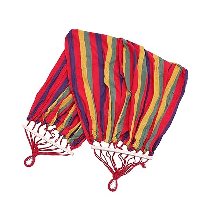 BESPORTBLE Hammock Swing Outdoor Hammock Individual Quilt Anti-Rollover Wood Hiking Hammock