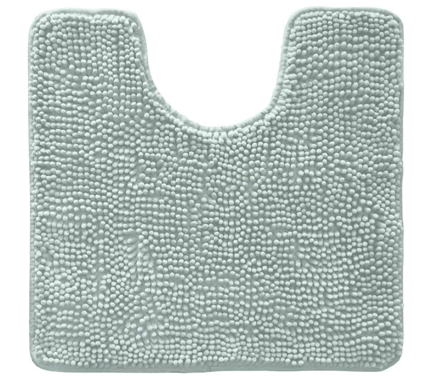 Buy KANGAROO Original Shaggy Chenille Toilet Bath Rug, Oval UShape