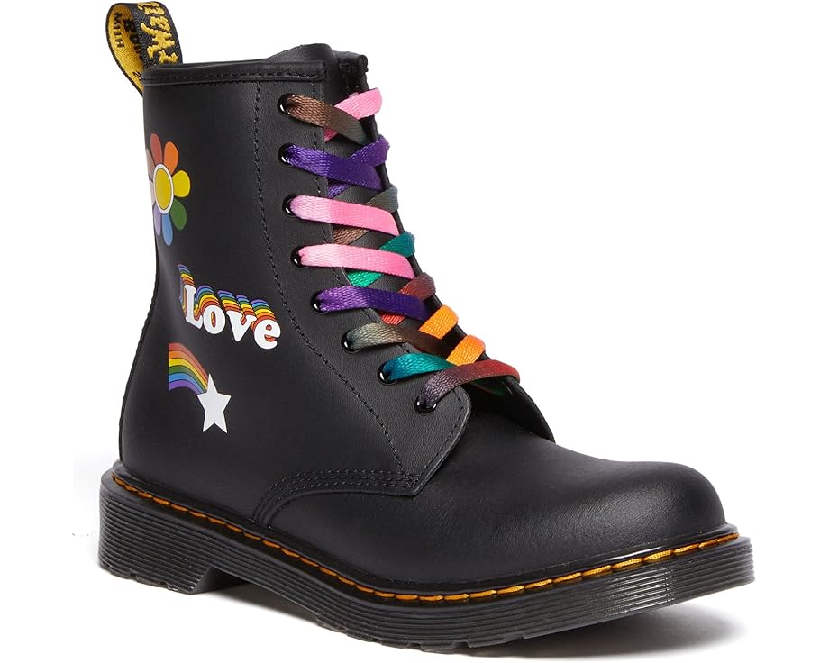 Dr. Martens Kid's Collection 1460  Lace Up Fashion Boot (Big Kid) - Left View