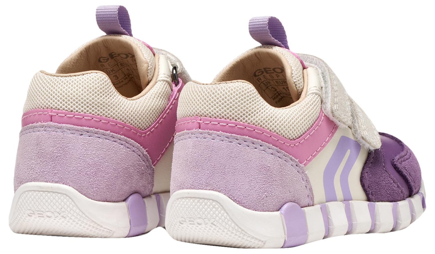 Geox Baby Girl B IUPIDOO Girl C First Steps LT Ivory/Prune 26_EU
