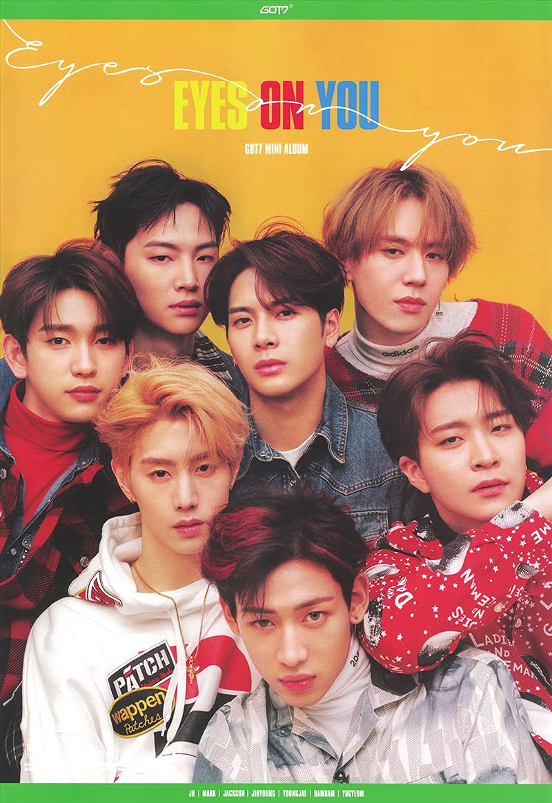 GOT7 EYES ON YOU☆ジニョンサイン入り Amazon.com: JYPE GOT7 Eye On You [Random ver.] 1 CD+1 Photobook+3