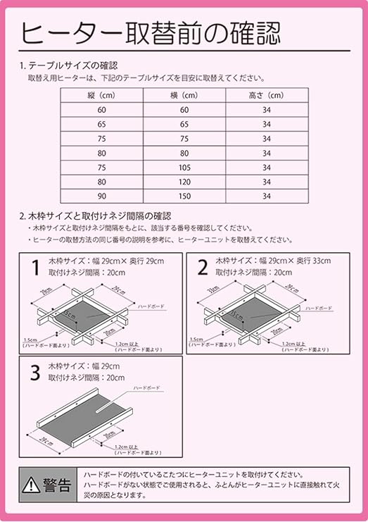 Yamazen YHF-M506 Heater Unit for Kotatsu