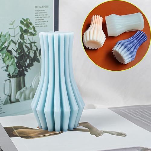 Miniatura 9 de 2 moldes de resina, moldes de silicona para velas, moldes de silicona 3D para velas, molde de vela para hacer adornos de velas, decoración de mesa