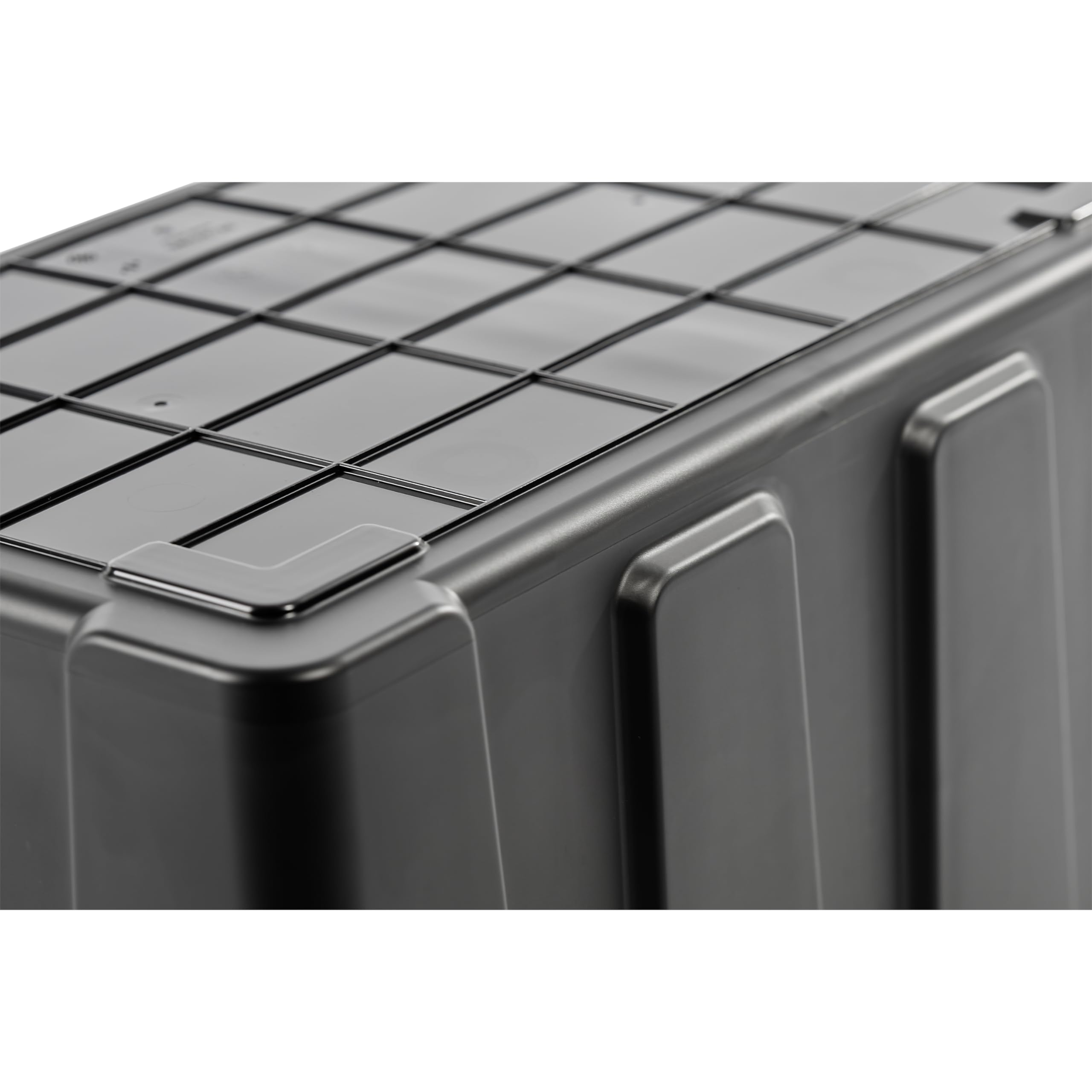 Iris Ohyama 4 Cajas de Organización de Alta Resistencia, 21L, Rojo, Compacto, Duradero, Apilable, para Garaje, Estantes, Mudanza, Plástico, Utilidad, Herramientas, DDSKT-210