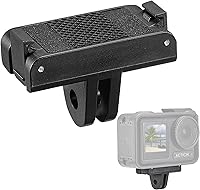 Vista 8 de PCTC 2 adaptadores magnéticos compatibles con DJI Osmo 360/Osmo Action 5 Pro 4/3 Adaptador de liberación rápida – Accesorios DJI, trípode acoplable