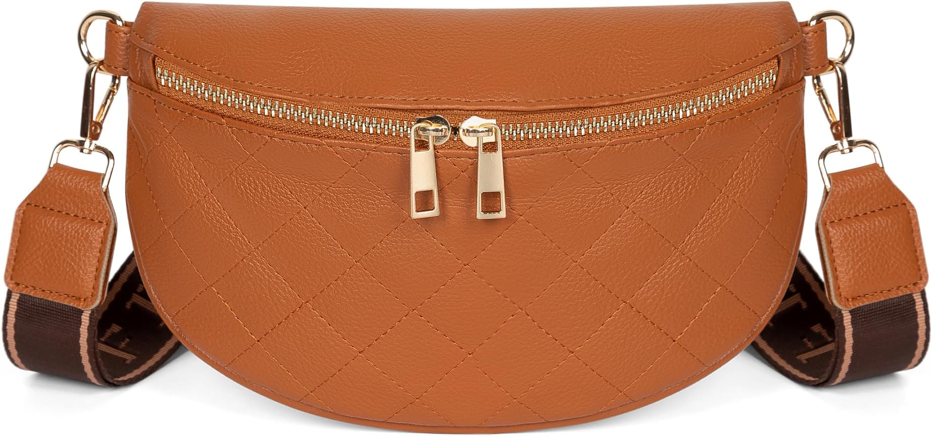 lorjoySmall Crossbody Bags for Women Stylish Fanny Pack and Waist Belt Purse with Sling Shoulder Design, Adjustable Strap for Travel and Casual Walking