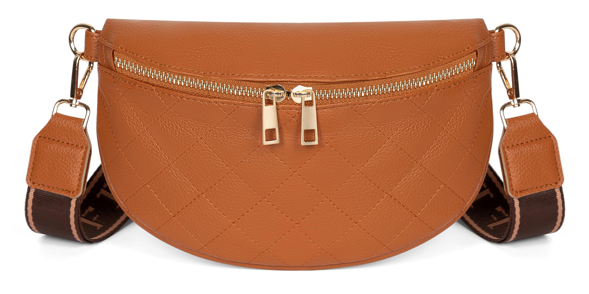 lorjoySmall Crossbody Bags for Women Stylish Fanny Pack and Waist Belt Purse with Sling Shoulder Design, Adjustable Strap for Travel and Casual Walking