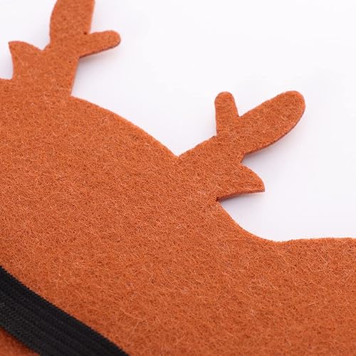 Miniatura 8 de Máscaras de animales de fieltro, 10 unidades, máscaras de animales de dibujos animados, suministros de fiesta de cosplay, máscaras de Halloween para