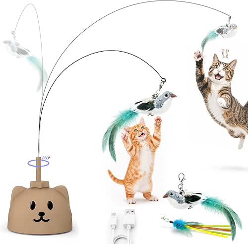 CATPICK Interactive Cat Toys for Indoor Cats - Automatic Flying