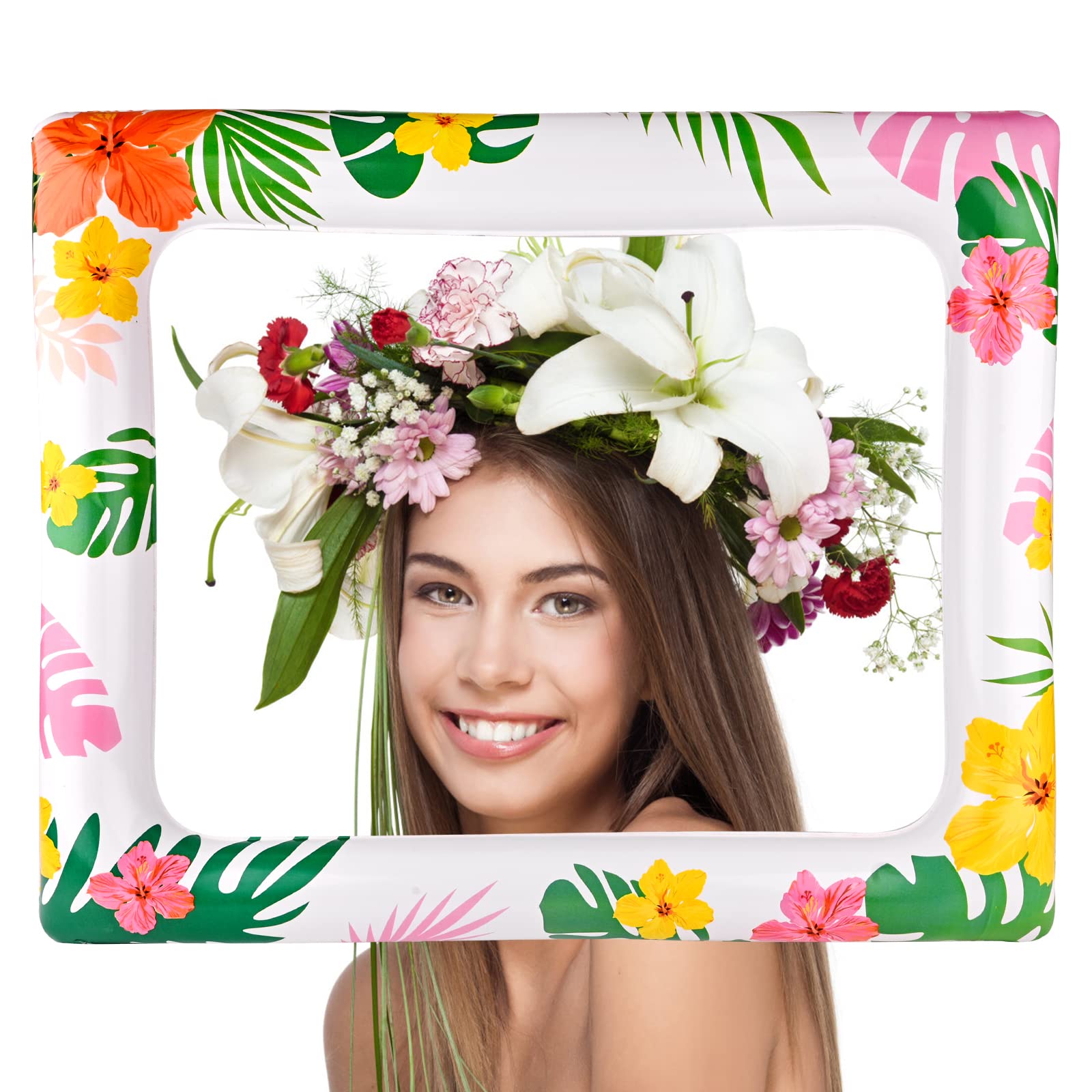 Buy Inflatable Selfie Frame Hawaiian Photo Booth Props Giant Inflatable