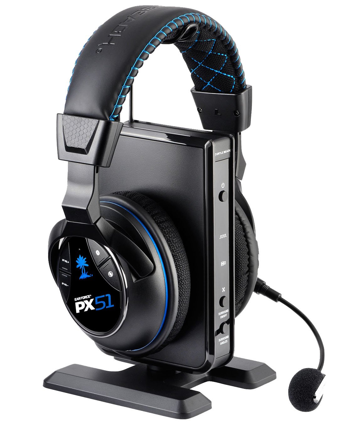 Turtle Beach Earforce PX51 Gaming Headset (Black) for Playstation PS4 & PS3 (Renewed)