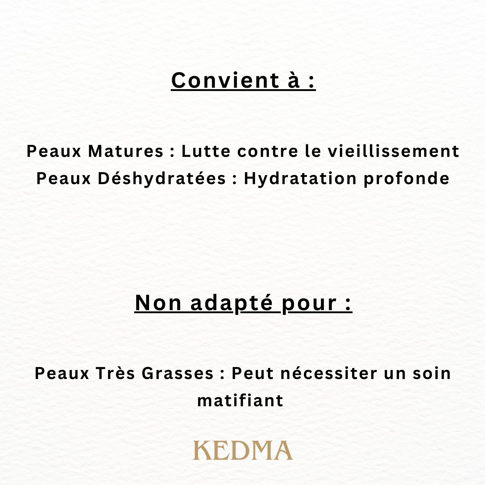 KEDMA - Sérum Minéral Anti-Âge - Hydratant & Revitalisant pour Peau - 30ml | Le sérum minéral hydrate, revitalise et aide à lisser l’apparence des signes de l’âge pour un teint éclatant.
