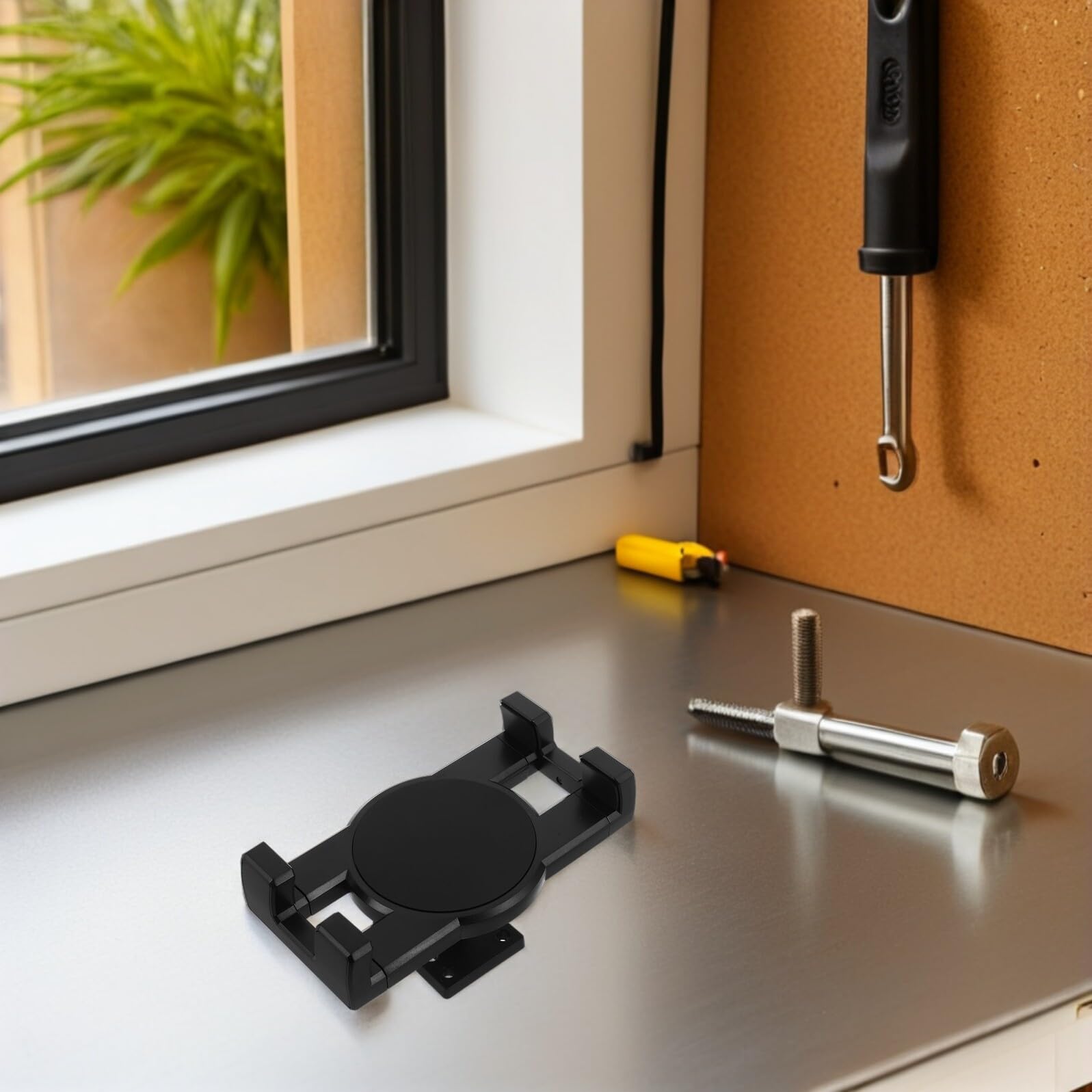 Soporte de Pared Giratorio de 360 Grados para Patineta y Longboard, Estante Ajustable de Plástico para Almacenamiento Vertical y Optimización de Espacio en Dormitorio o Sala
