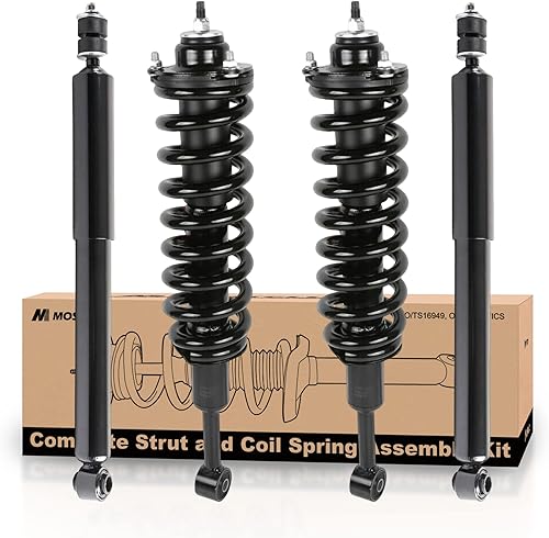 Miniatura 9 de MOSTPLUS Conjunto de puntal completo delantero 171351L 171351R compatible con modelos Toyota 4Runner V6 (4WD) 1996-2002 solamente amortiguadores