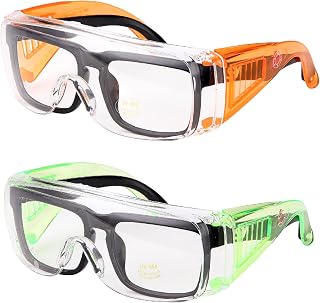 UNCO- Safety Goggles Over Glasses, Protective Goggles, Anti Fog, Work, Safety Glasses Over