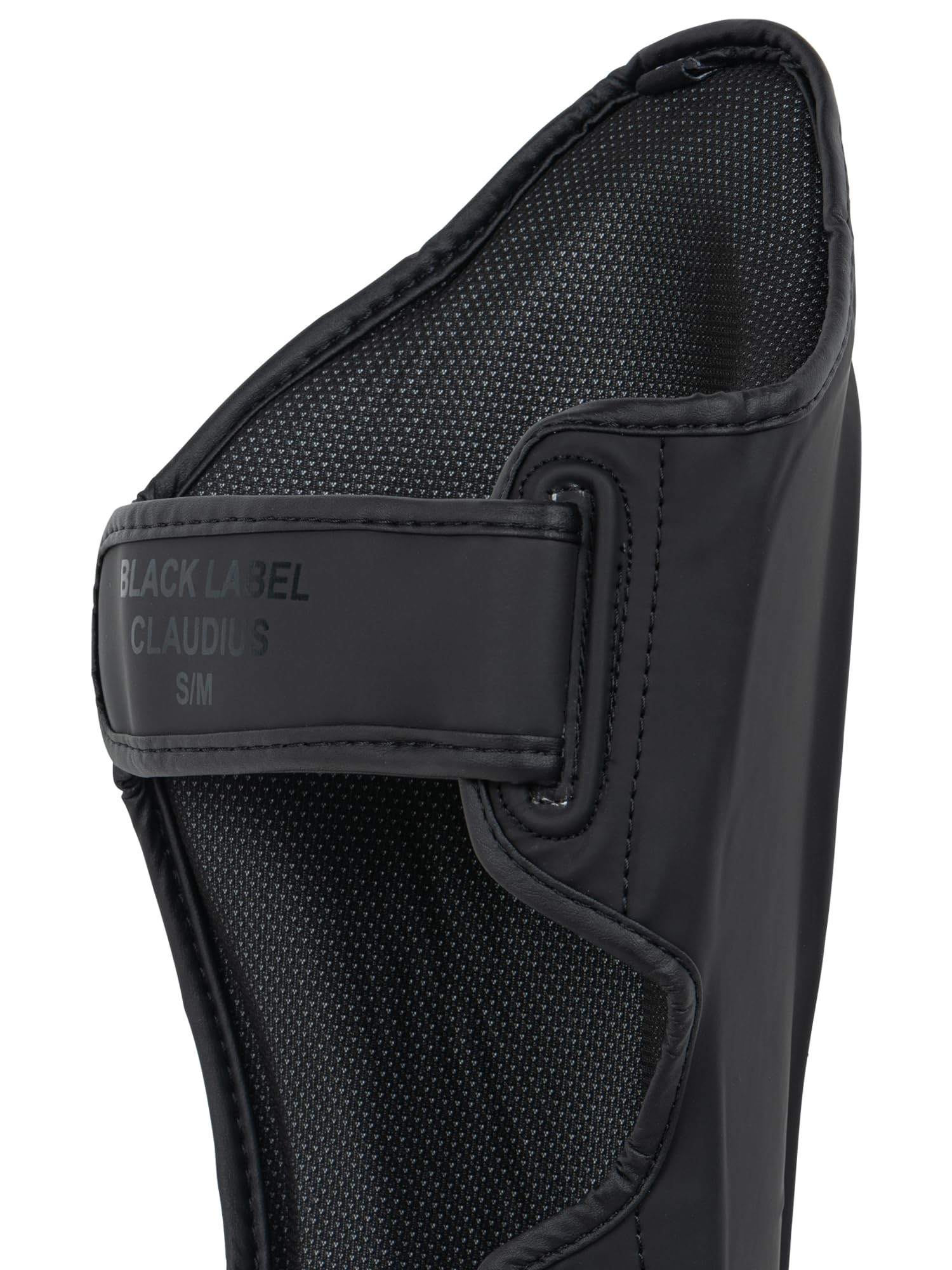 BENLEE Rocky Marciano Unisex – Adulto Black Label Claudius Artificial Leather Shinn Step Guards, S/M