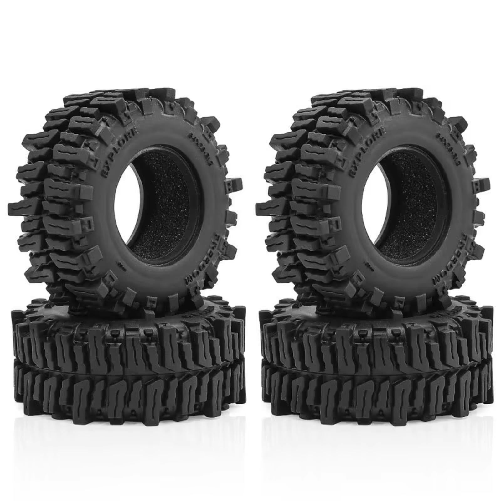 Pneumatici Gomma Cingolati 1,3 Pollici Per Traxxas Per TRX4M 1/18 Accessori