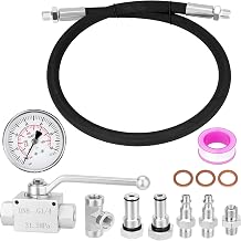 IPR Air Test Tool Compatible with Ford Powerstroke 6.0L 7.3L Diesel Engines, Heavy-Duty High Pressure Oil System Leak Tester, Diagnostic Tool for HPOP & IPR Valve Leak Troubleshooting