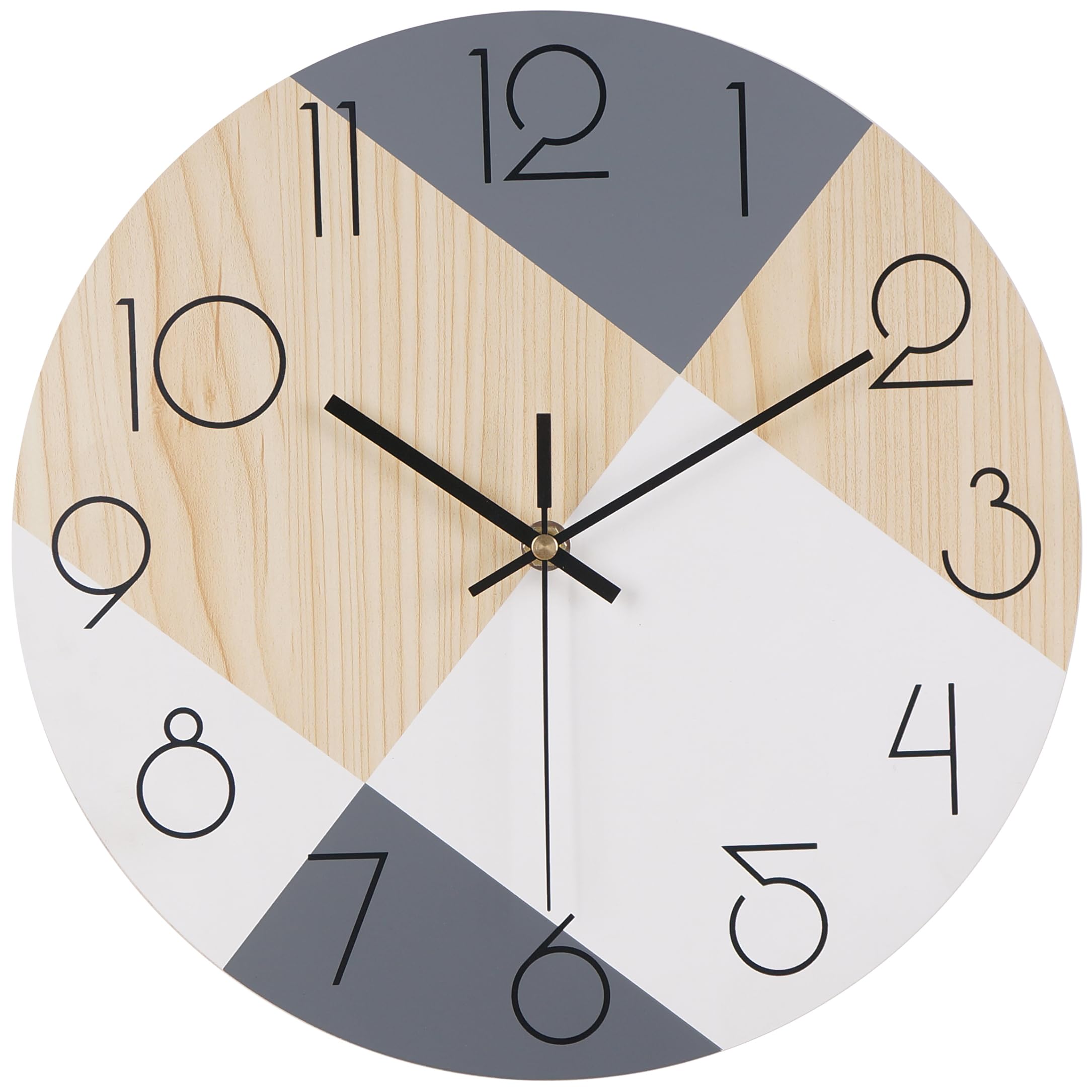 Stellarize Wall Clock Kitchen Clock 12 inch Silent Modern Clocks for Living Room Bedroom