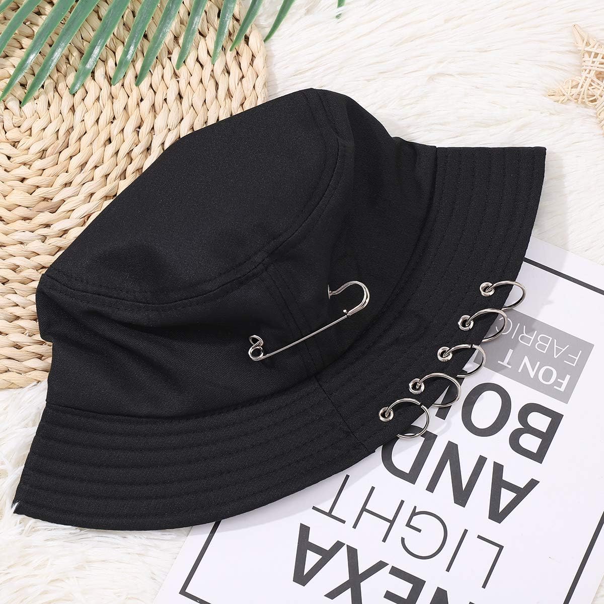 FENICAL Chic Unisex Bucket Hat Sunhat 