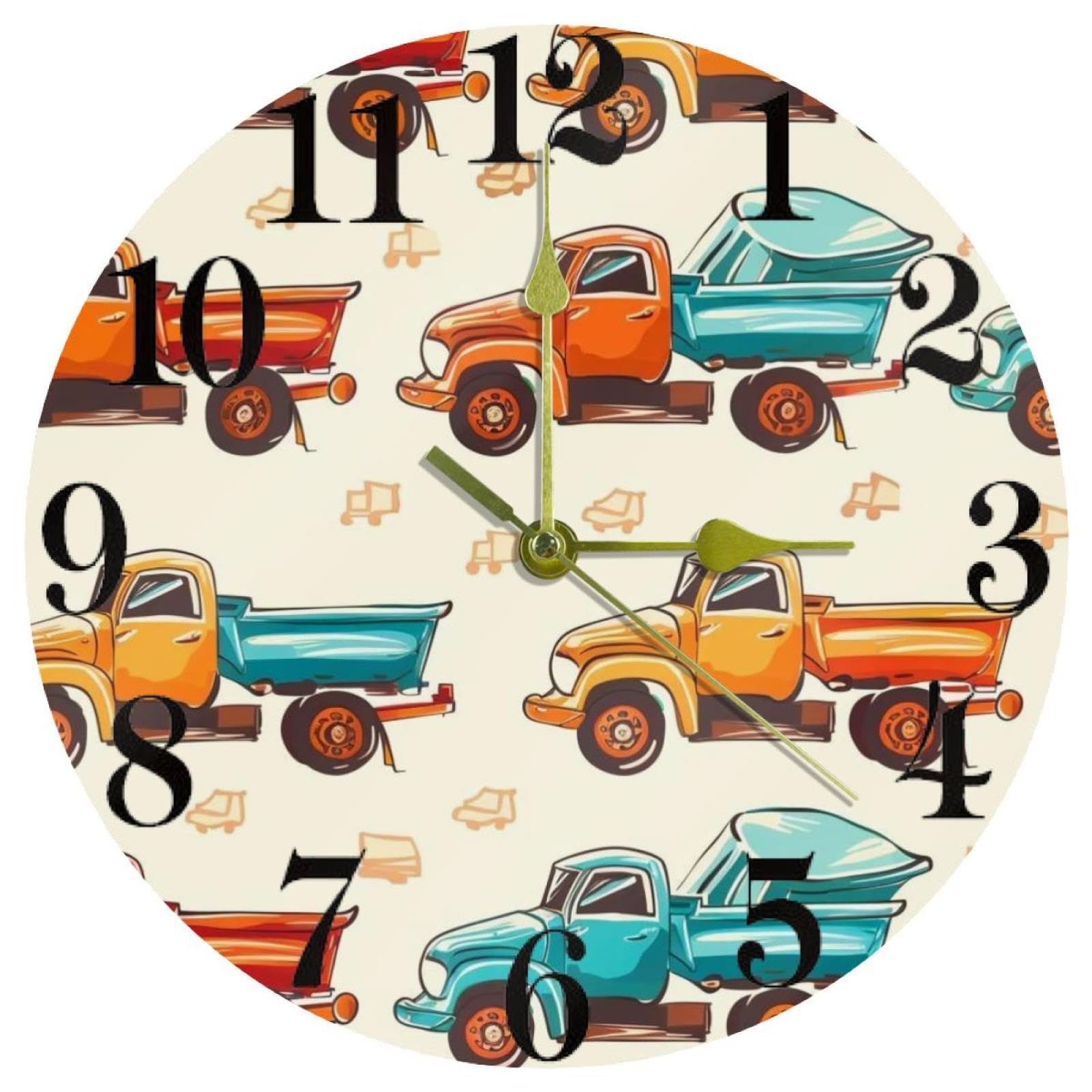 Horloge murale sans tic-tac silencieuse pour bureau et école