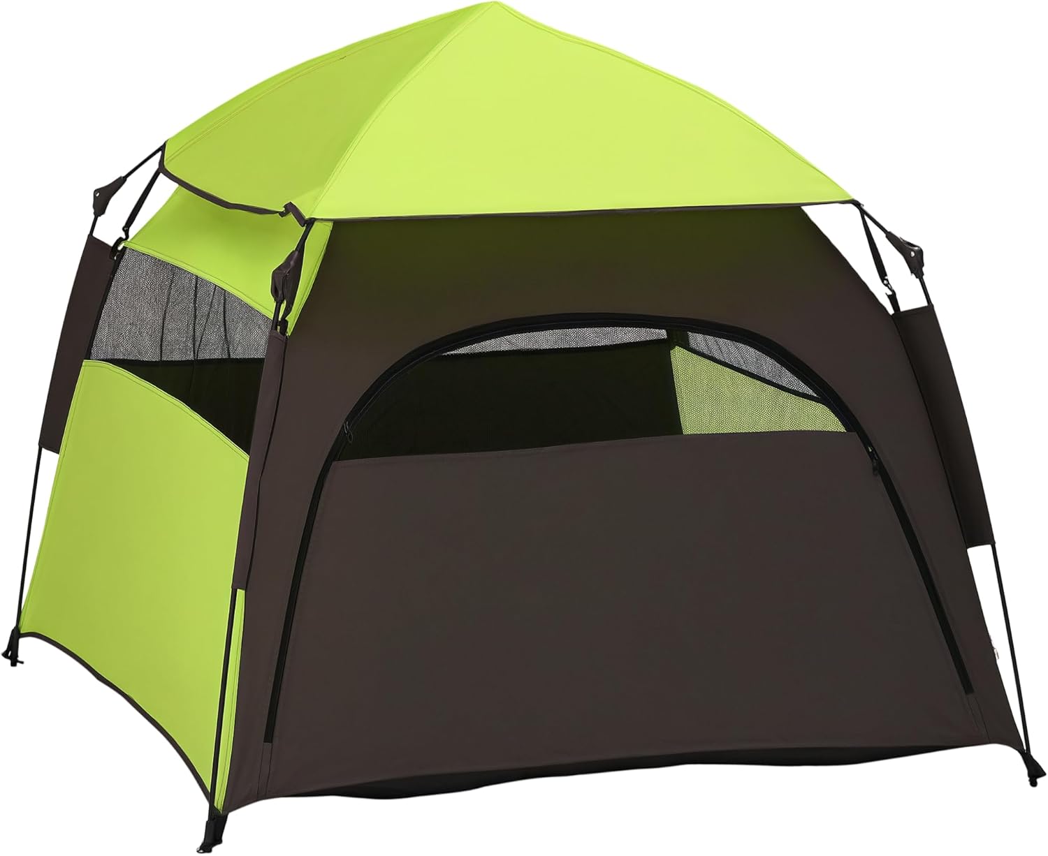 PawHut Pop Up Dog Tent for Extra Large and Large Dogs, Portable Pet Camping Tent with Carrying Bag for Beach, Backyard, Home