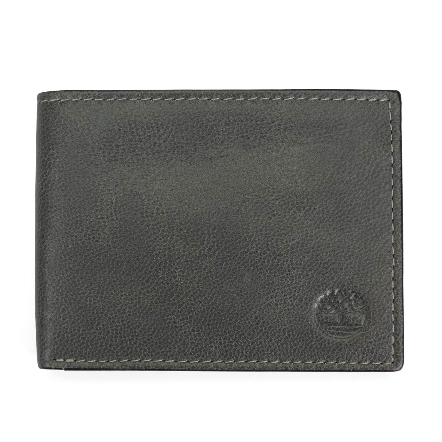 Men's Genuine Leather Passcase Security RFID Wallet