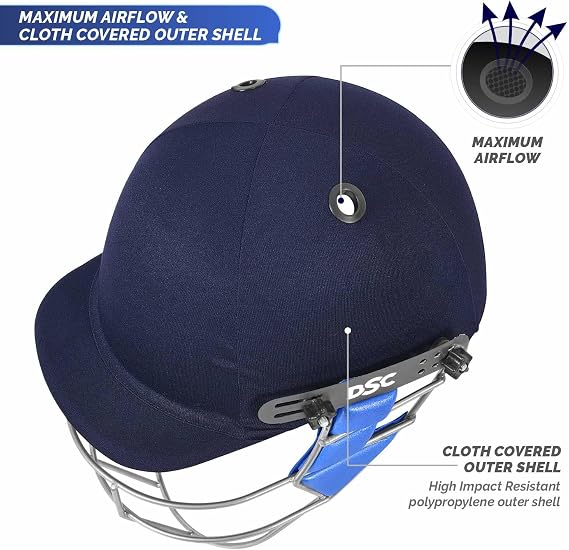 DSC Guard Cricket Helmet X-Large (Navy)