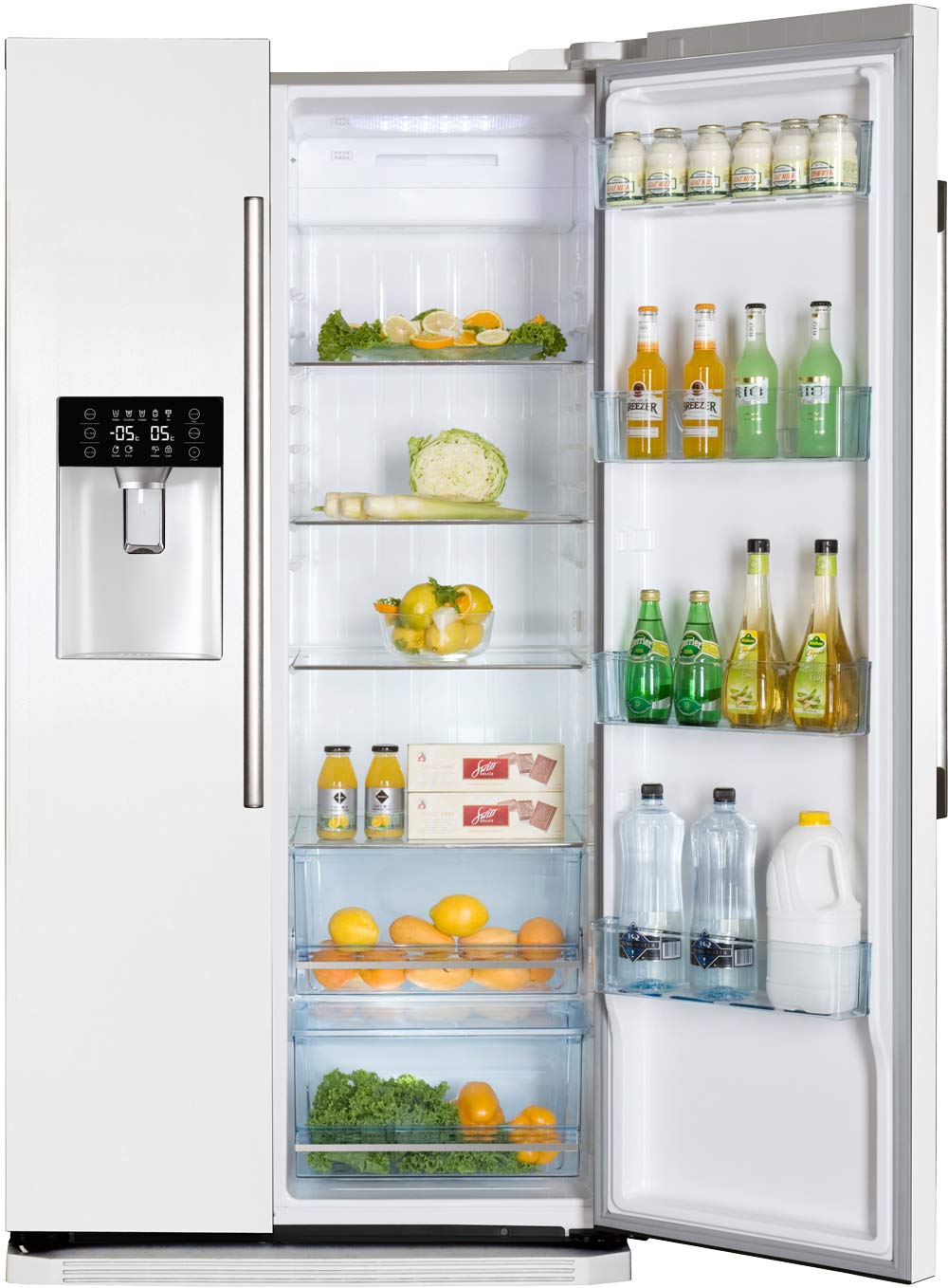 Langweilig Stiefel Installation haier side by side weiß Gesellig Kann