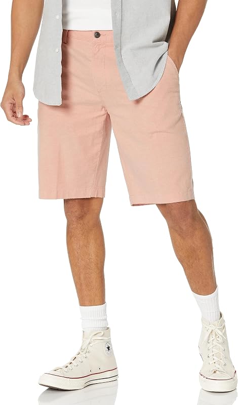 Men's Slim-Fit 11" Lightweight Comfort Stretch Oxford Shorts