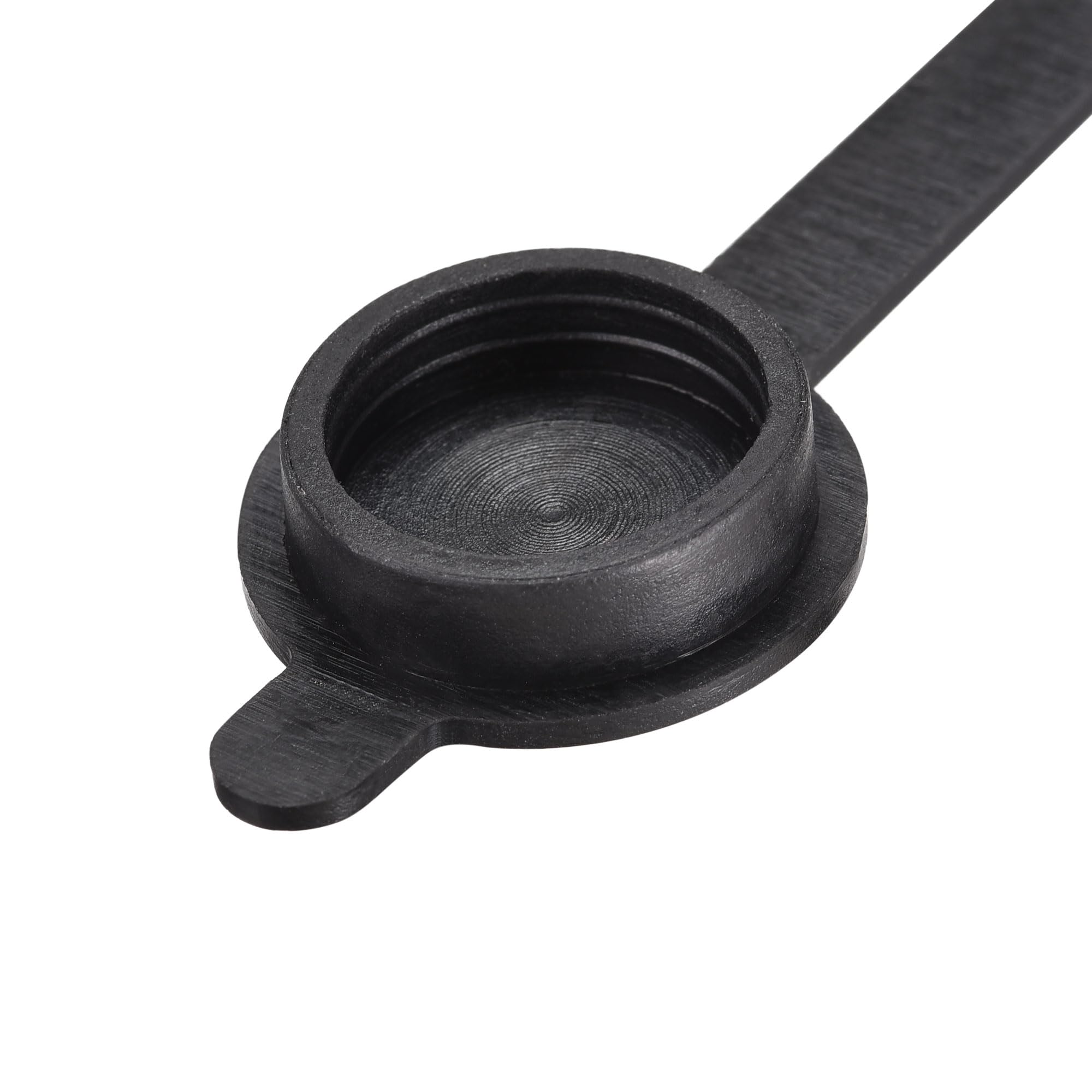 sourcing map 4pcs GX16 Aviation Connecteur Bouchon Couverture, Imperméable Plastique Capuchon Noir
