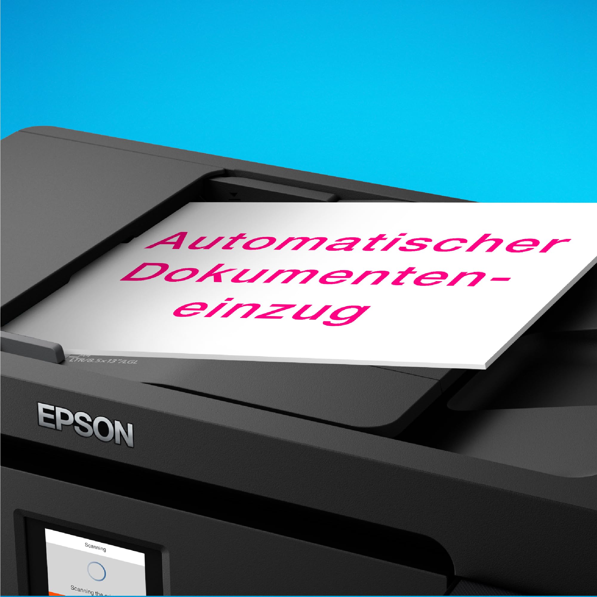 Epson EcoTank ET-15000 Tintentankdrucker | für Zuhause & kleine Büros | WLAN | A3+ | Drucken, Kopieren, Scannen, Faxen | Duplexdruck Druckening | 6.8 cm Touchscreen | 30-Blatt-ADF