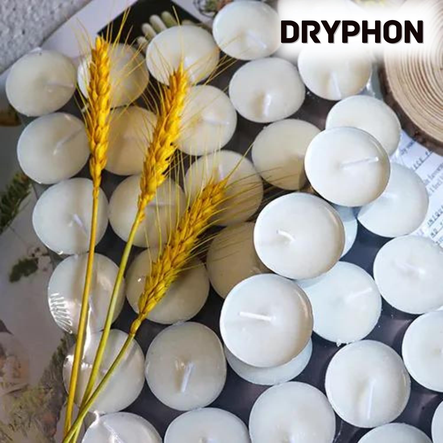 100 Tealight Candles - Diwali & Home Decor -5