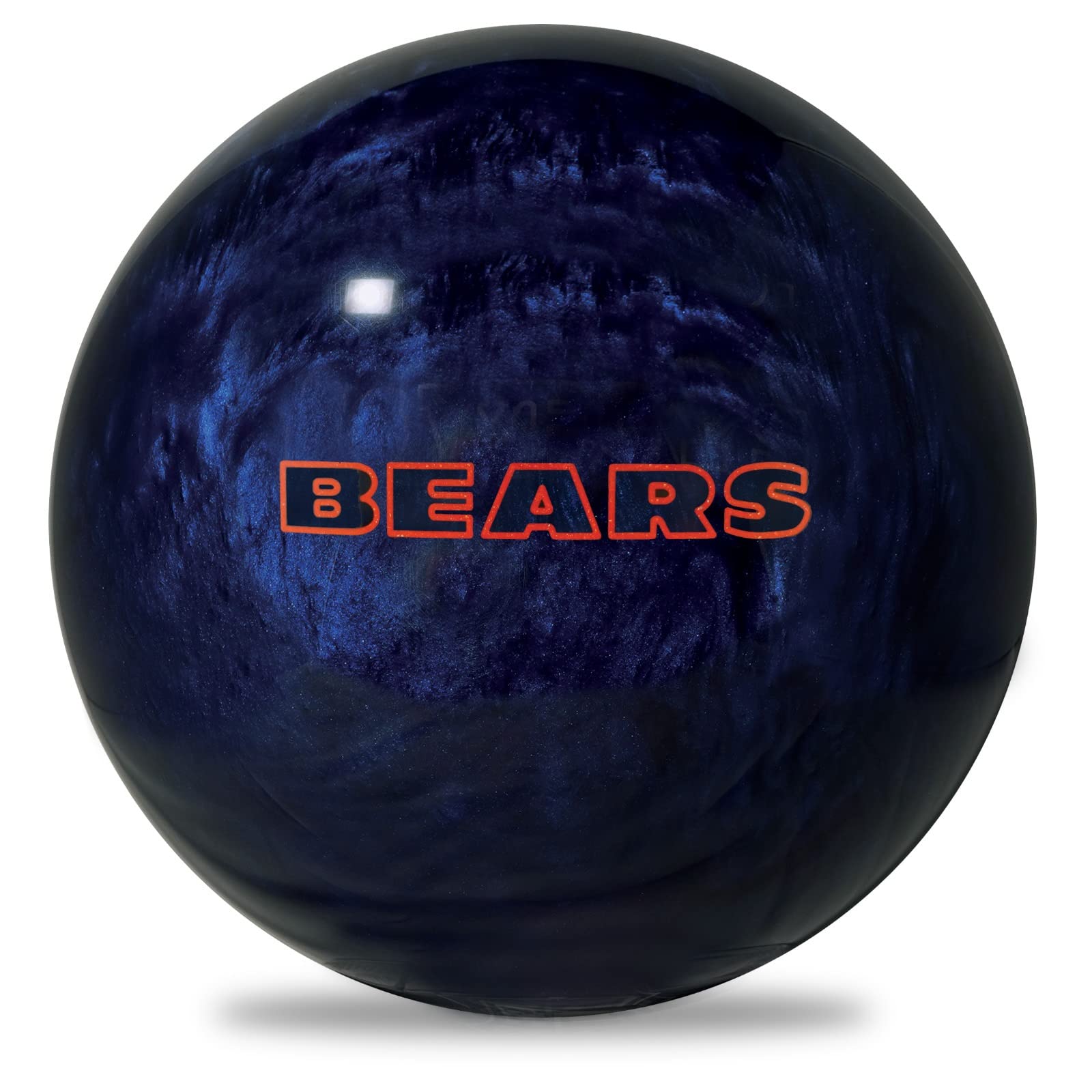 KR Strikeforce NFL Chicago Bears Undrilled Polyester Bowling Ball Available in 8, 10, 12, 14 &15lbs (15)
