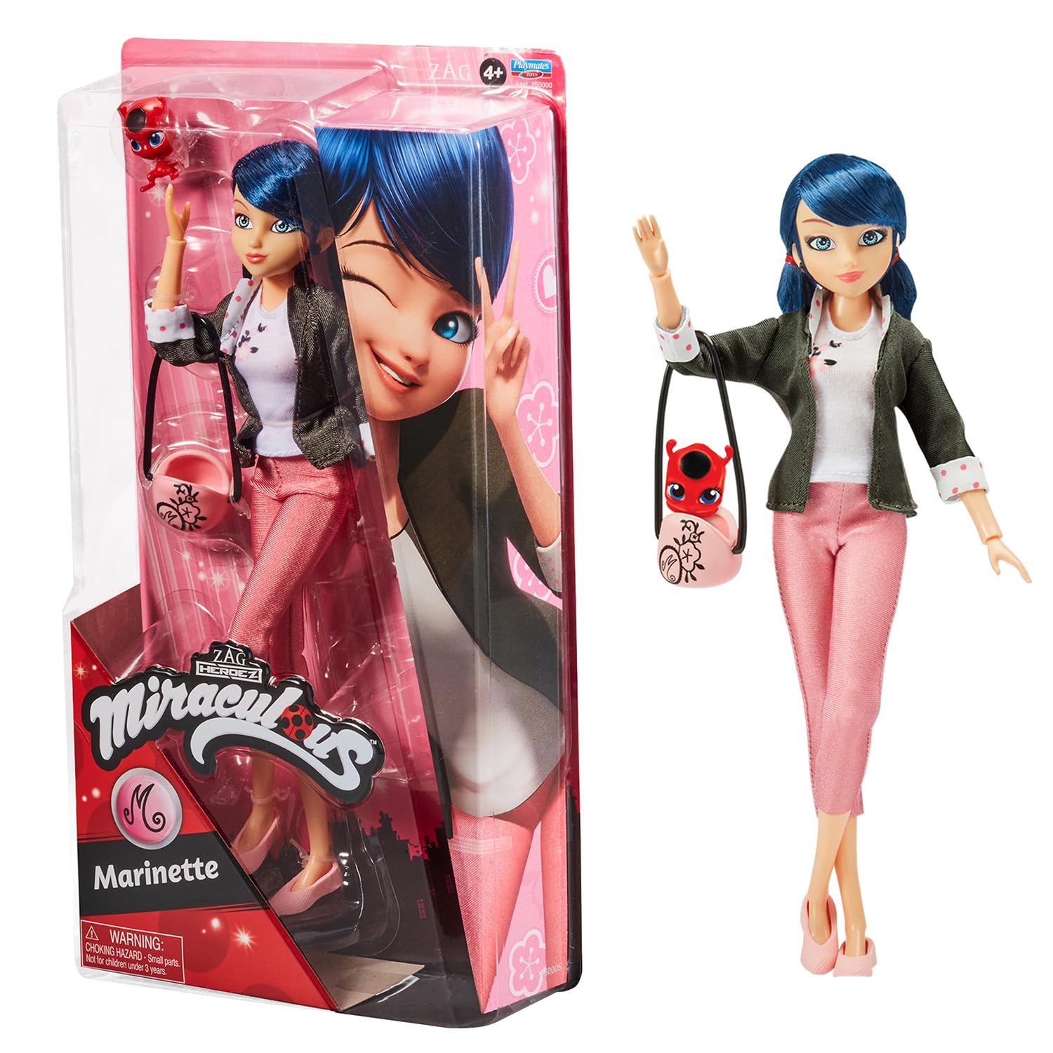 BANDAI - Miraculous Ladybug - Ankleidepuppe 26 cm - Marinette - P50005