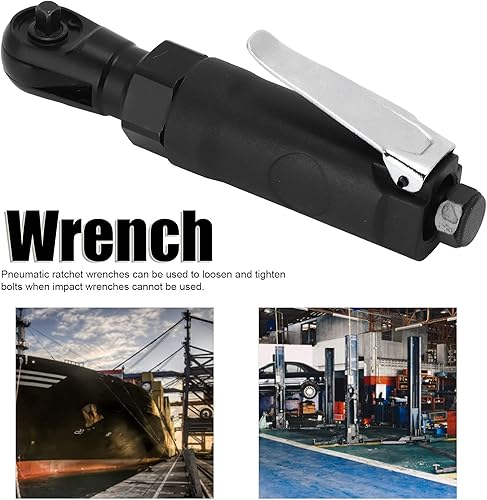 Miniatura 2 de Garosa Llave de trinquete de palma de trinquete de aire de 14 de pulgada, herramienta de reparación portátil de aleación de zinc, herramienta de