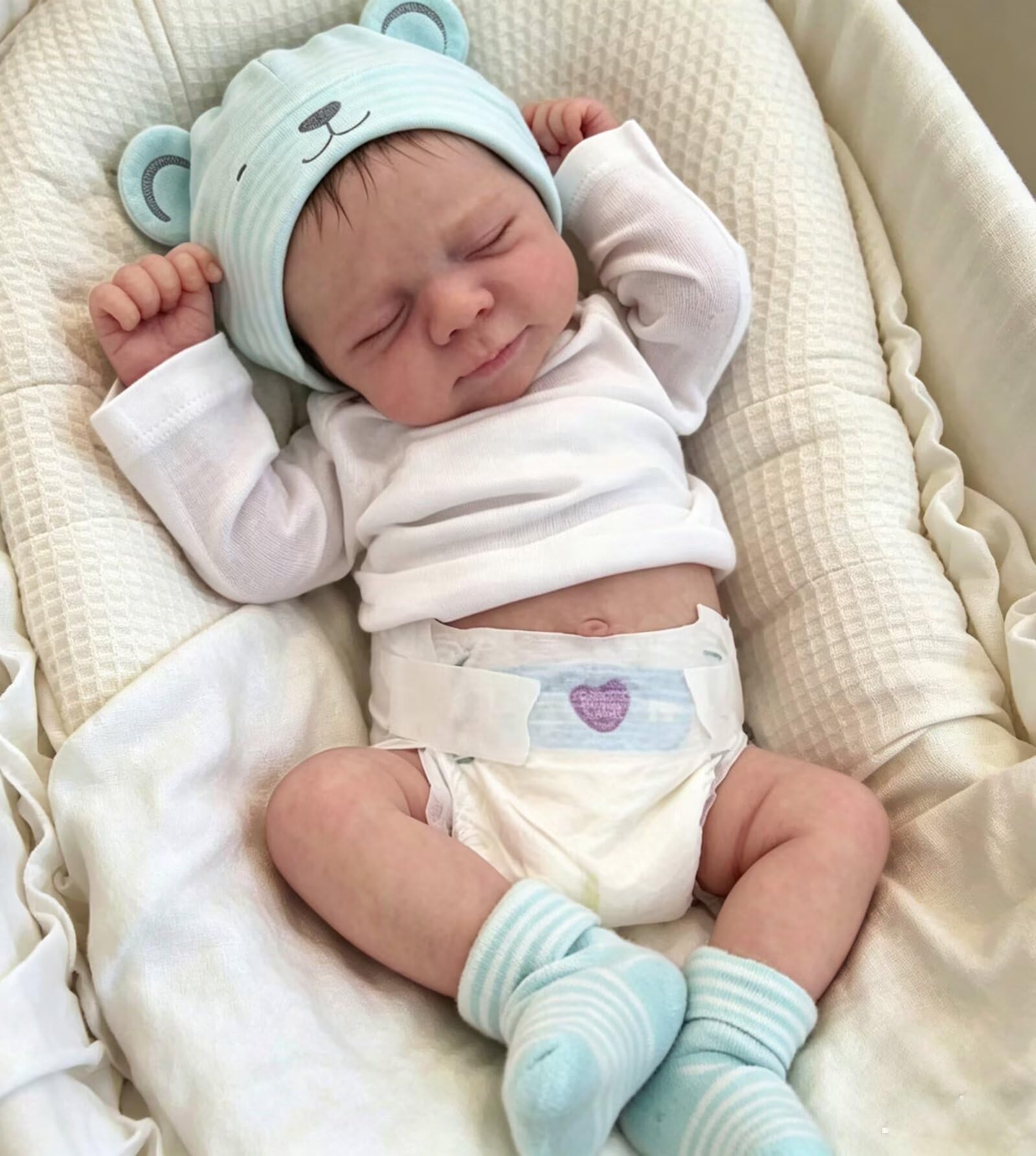 Amazon | Zero Pam Reborn Baby Dollsシリコン全身-18インチのリアルな