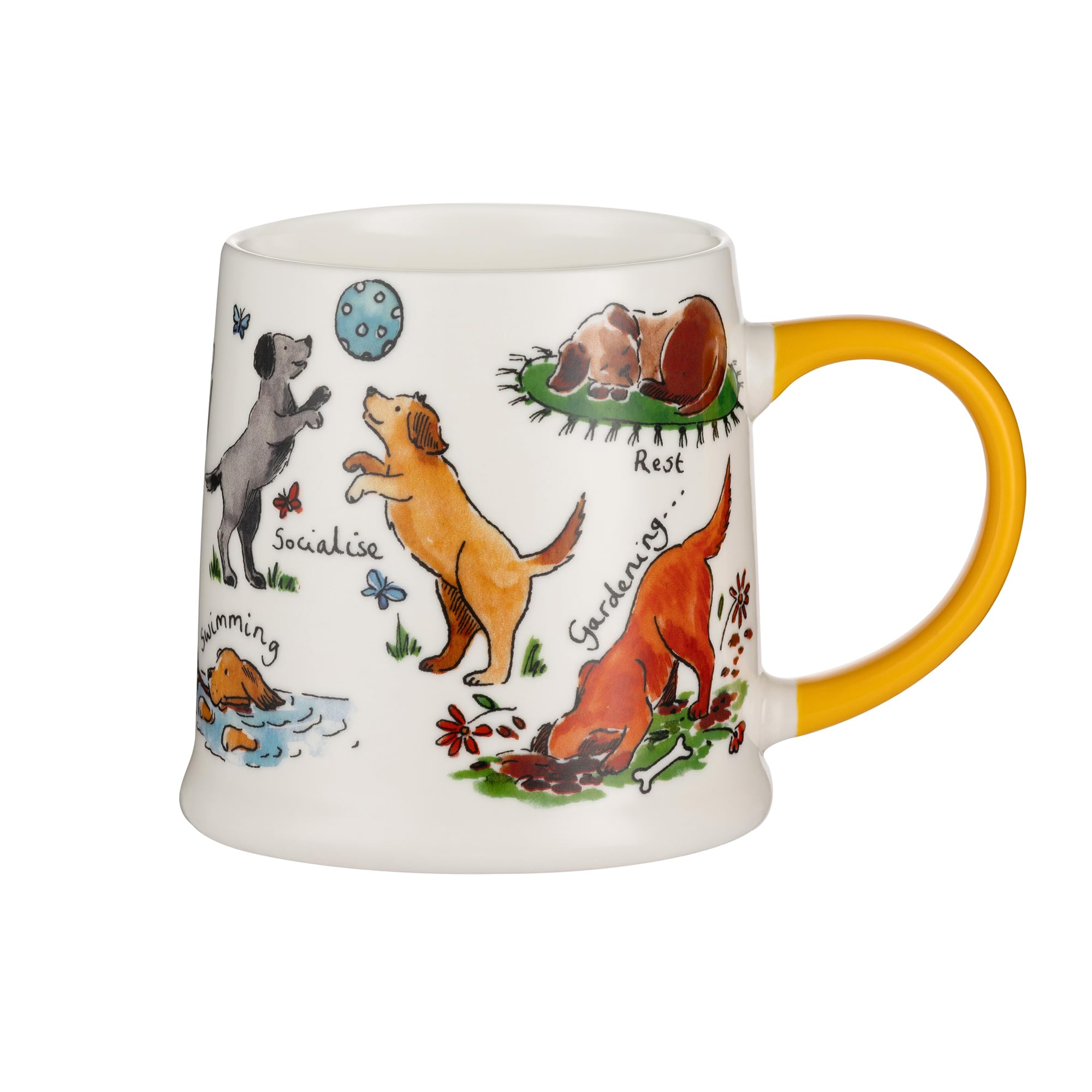 Price & Kensington 'Wellness Dogs' Mug 380ml