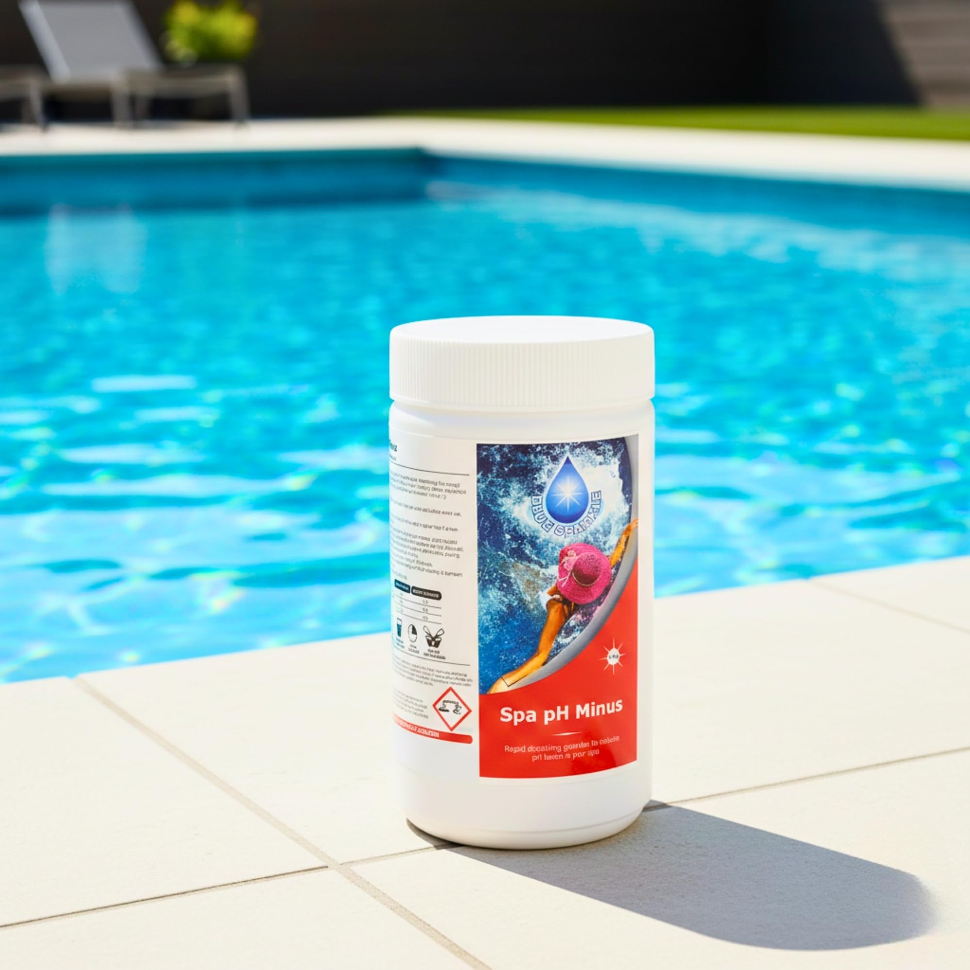1.5 kg pH Minus Reducer Granules for Hot Tubs, Above Ground and Paddling Pools, pH Level Decreaser for Spa and Pool Water Balance, Reduces Alkalinity, Improves Water Quality and Chlorine Efficiency - 2