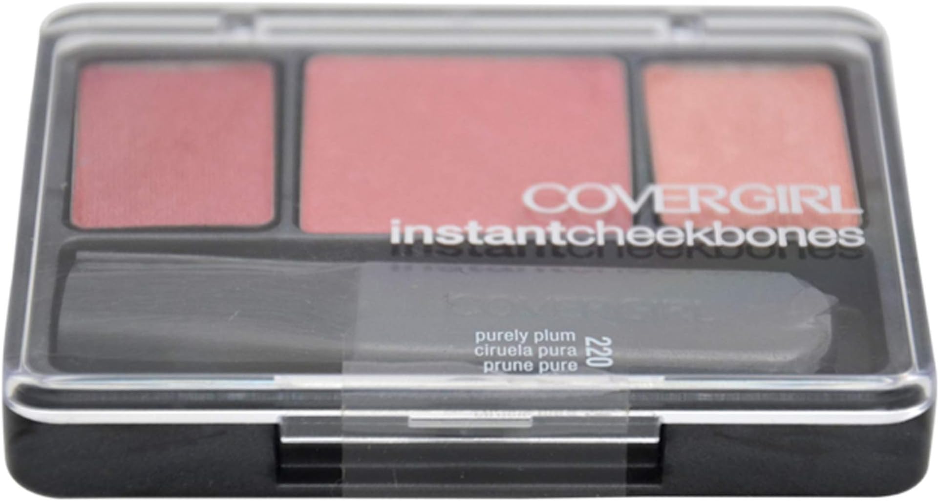 CoverGirl Instant Cheekbones Contouring Blush Purely Plum 220, 0.29 Ounce Pan