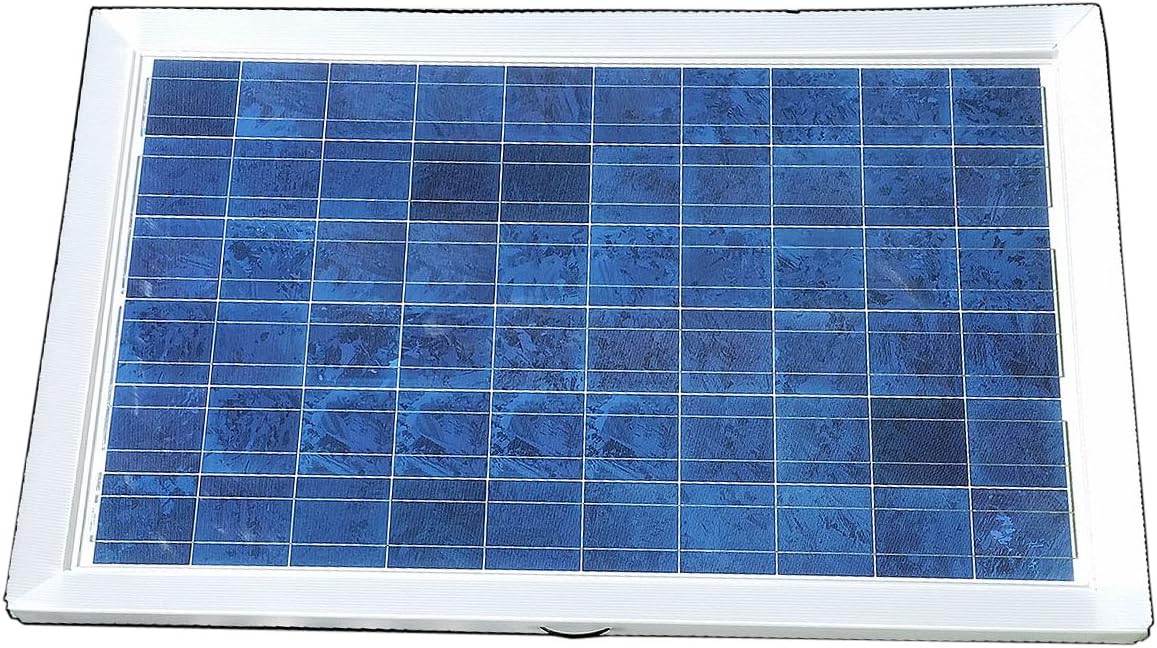 Natural Current NC250WDYIKIT Home and Garden Boat RV Solar Panel with DYI Solar Water Floating or Ground Hillside Casing Installation Setup Kit, 250W