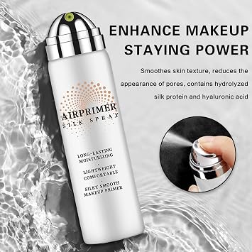 Airbrush Primer Face Makeup,Hydrating Primer for Oily & Mature Skin